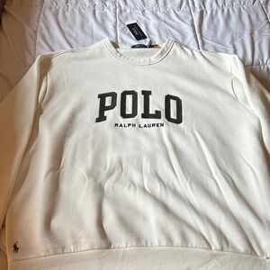 Make another today! Polo by Ralph Lauren Men's Off-White 3XL Crewneck Sweater